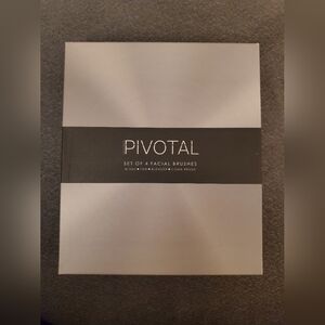 NWOT Pivotal set of 4 facial brushes, New. Makeup brushes.